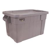 BRUTE TOTE BOX/LID 75 LITRE GREY (L707 X W441 X D384MM) 382216