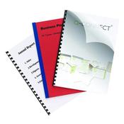 Q-CONNECT CLEAR A4 PVC BINDING COVERS 250 MICRON (PACK OF 100) KF24011