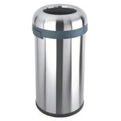 OPEN TOP BULLET BIN 60 LITRE SILVER 380856 image