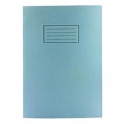 SILVINE EXERCISE BOOK A4 PLAIN BLUE (PACK OF 10) EX114 image