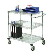 MOBILE TROLLEY 3-TIER CHROME 373000