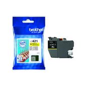 BROTHER GENUINE INK CARTRIDGE STANDARD YIELD YELLOW LC421Y image