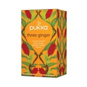 PUKKA INDIVIDUALLY ENVELOPED TEA BAGS THREE GINGER REF 5065000523428 [PACK 20] image