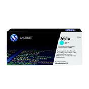 HP 651A CYAN LASERJET TONER CARTRIDGE CE341A image