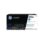 HP 655A CYAN ORIGINAL LASERJET TONER CARTRIDGE CF451A image
