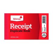 SILVINE DUPLICATE RECEIPT BOOK 63X106MM GUMMED (PACK OF 36) 228