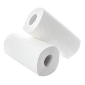 2WORK WHITE KITCHEN ROLL (PACK OF 24 ROLLS)
