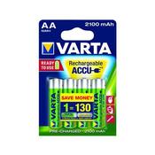 VARTA AA RECHARGEABLE ACCU BATTERY NIMH 2100 MAH (PACK OF 4) 56706101404