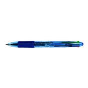Q-CONNECT RETRACTABLE BALLPOINT PEN 4 COLOUR (PACK OF 10) KF01938 image