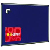 BI-OFFICE FELT NOTICEBOARD 1200X900MM BLUE FB1443186