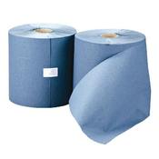 LEONARDO 1-PLY HAND TOWEL ROLL BLUE (PACK OF 6) RTB200DS image