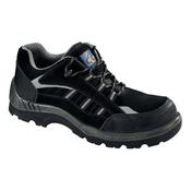 ROCKFALL PROMAN TRAINER SUEDE FIBREGLASS TOECAP BLACK SIZE 8 REF PM4040 8