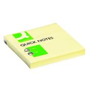 Q-CONNECT QUICK NOTES 76 X 76MM YELLOW (PACK OF 12) KF10502
