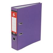 5 STAR OFFICE LEVER ARCH FILE 70MM A4 PURPLE [PACK OF 10 FILES] image