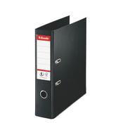 ESSELTE 75MM LEVER ARCH FILE POLYPROPYLENE A4 BLACK (PACK OF 10 FILES) 48067