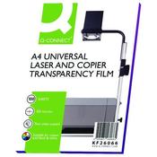 Q-CONNECT CLEAR OVER HEAD PROJECTOR FILM (PACK OF 100) KF26066