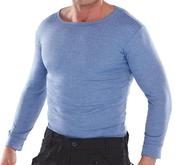 BEESWIFT LONG SLEEVE THERMAL VEST BLUE 3XL (PACK OF 1)