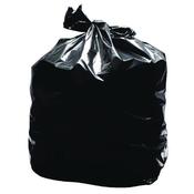 2WORK LIGHT DUTY REFUSE SACK BLACK (PACK OF 200) KF73375