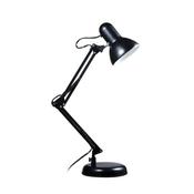 A STUDIO DESK LAMP THAT ADDS A CONTEMPORARY LOFT VIBE TO THE LIVING ROOM OR HOME OFFICE COLOUR : BLACK image