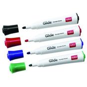 NOBO GLIDE DRYWIPE MARKER MEDIUM ASSORTED (PACK OF 4) 1902096 image