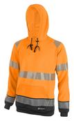 BEESWIFT HIGH VISIBILITY  TWO TONE HOODY ORANGE / BLACK L (PACK OF 1)