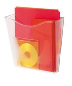 DEFLECTO CRYSTAL PORTRAIT LITERATURE HOLDER A4 CP078YTCRY (PACK OF 1)