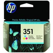 HP 351 CYAN/MAGENTA/YELLOW INKJET CARTRIDGE CB337EE image