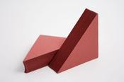 EXACOMPTA GUILDHALL LEGAL CORNERS 315GSM RED (PACK OF 100) GLC-RED