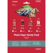 CANON PHOTO PAPER VARIETY PACK OF A4 AND 10CM X 15CM (PACK OF 20 SHEETS) 0775B079 image