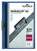 DURABLE 6MM DURACLIP FILE A4 DARK BLUE (PACK OF 25) 2209/07 image