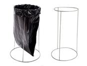 BLACK SACK HOLDER  - SILVER COLOUR