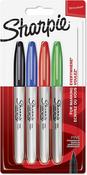 SHARPIE FINE TIP STANDARD ASSORTED (PACK OF 4)