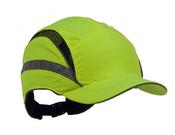 3M HC23 FIRST BASE 3 CAP REDUCED PEAK HI VIS YELLOW  (PACK OF 1)
