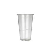 PLASTIC HALF PINT GLASS CLEAR (PACK OF 50 GLASSES) 0510033