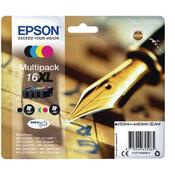 EPSON 16XL BLACK/CYAN/MAGENTA/YELLOW INK CARTRIDGES (PACK OF 4) C13T16364012 image