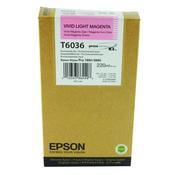 EPSON T6036 LIGHT VIVID HIGH YIELD MAGENTA INKJET CARTRIDGE C13T603600 / T6036 image