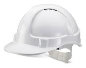 BEESWIFT ECONOMY VENTED SAFETY HELMET WHITE  (PACK OF 1) image