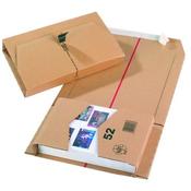 MAILING BOX 251X165X60MM BROWN (PACK OF 20) 11208