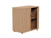KITO CLOSED STORAGE 770MM - 2 LEVEL - BEECH