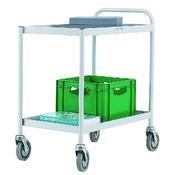 2 TIER GREY GENERAL PURPOSE TROLLEY 331490