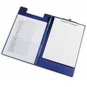RAPESCO FOLDOVER CLIPBOARD A4/FOOLSCAP BLUE VFDCBOL3