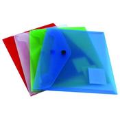 Q-CONNECT POLYPROPYLENE DOCUMENT FOLDER A5 ASSORTED (PACK OF 12) KF03609
