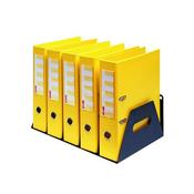 ROTADEX 5-SECTION LEVER ARCH FILING RACK BLACK LAR5BLACK