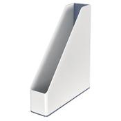 LEITZ WOW MAGAZINE FILE DUAL COLOUR WHITE/GREY 53621001  (PACK OF 1)