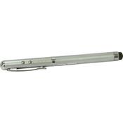 ROLSON 4-IN-1 LASER POINTER PEN SILVER 1230082
