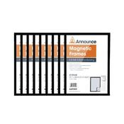 ANNOUNCE MAGNETIC FRAME A3 BLACK (PACK OF 10) AA01851 image