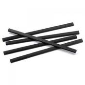 PAVO SLIDE BINDERS 10MM BLACK (PACK OF 25 BINDERS)