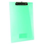 RAPESCO FROSTED TRANSPARENT CLIPBOARD SINGLE SHP PCBAS