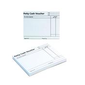 Q-CONNECT PETTY CASH VOUCHER PAD 125X101MM (PACK OF 10) KF00103