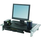FELLOWES OFFICE SUITES PREMIUM MONITOR RISER BLACK/SILVER 8031001